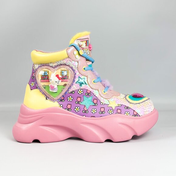 Irregular Choice x Sanrio Hello Kitty “You Brighten My Day” Sneakers – Size 39 - Picture 1 of 7